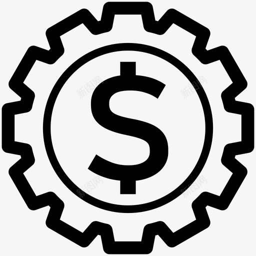 金融科技数字金融图标svg_新图网 https://ixintu.com 支付 数字 货币 金融 金融科技