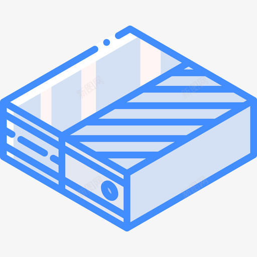 游戏机techiso蓝色图标svg_新图网 https://ixintu.com techiso 游戏机 蓝色