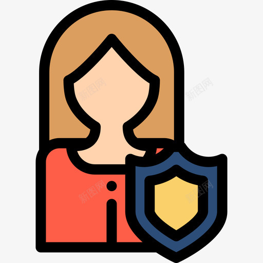 妇女和平人权8直系肤色图标svg_新图网 https://ixintu.com 和平人权8 妇女 直系肤色