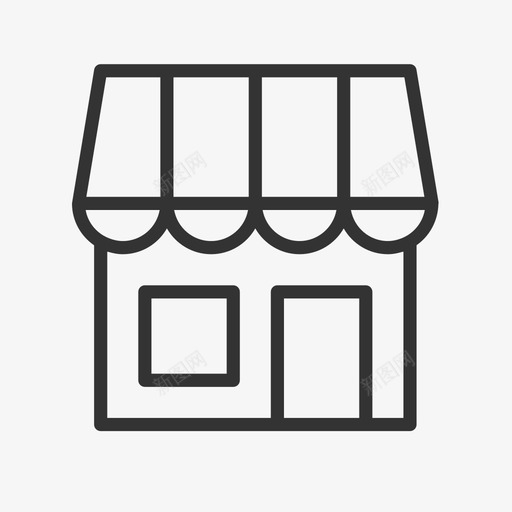 开店iconsvg_新图网 https://ixintu.com 开店icon