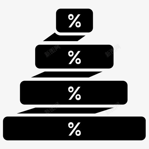 金字塔信息图现代信息图网络图图标svg_新图网 https://ixintu.com 业务数据图和图表字形图标 现代信息图 现代图表 百分比图 网络图 金字塔信息图
