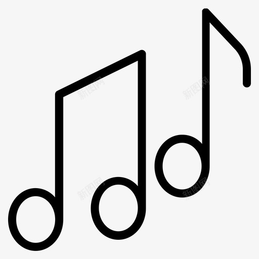 音乐音频唱歌图标svg_新图网 https://ixintu.com 分类大纲 唱歌 歌曲 音乐 音频