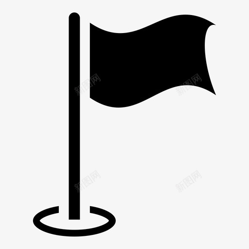 国旗国家位置旗图标svg_新图网 https://ixintu.com 位置旗 国家 国旗 标记 鼠标调用设置用户扳手链铃焦点