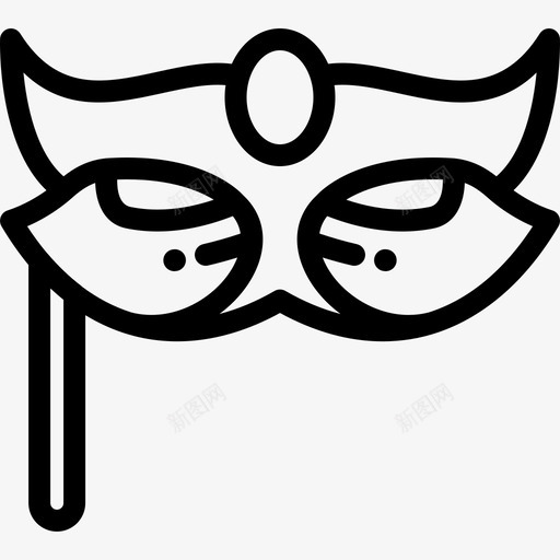 面具服装派对11直系图标svg_新图网 https://ixintu.com 服装派对11 直系 面具