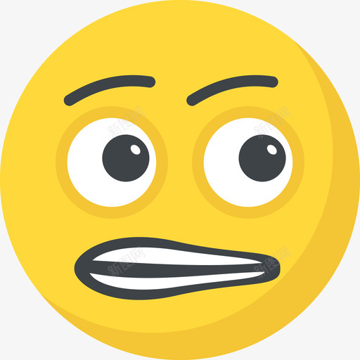 可疑笑脸5平淡图标svg_新图网 https://ixintu.com 可疑 平淡 笑脸5