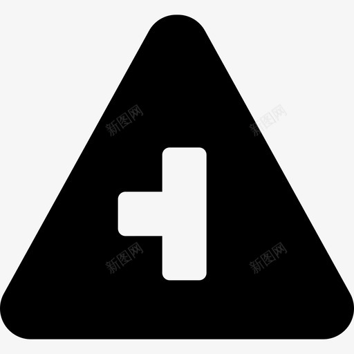 道路交通道路标志2填充图标svg_新图网 https://ixintu.com 交通道路标志2 填充 道路