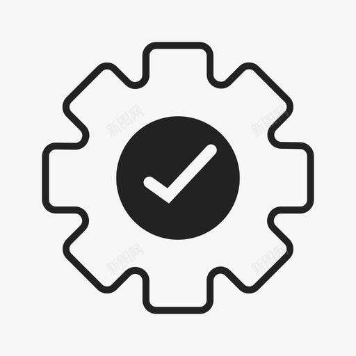 自动化已批准选中标记图标svg_新图网 https://ixintu.com 已批准 自动化 设置 选中标记 首选项