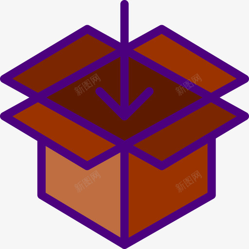 方框商业和金融38线性颜色图标svg_新图网 https://ixintu.com 商业和金融38 方框 线性颜色