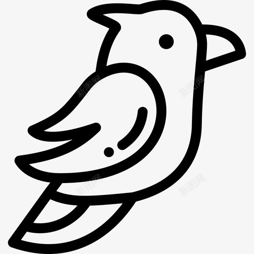 鸟类野生动物15直系图标svg_新图网 https://ixintu.com 直系 野生动物15 鸟类