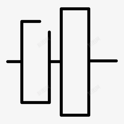 对齐居中对齐排列图标svg_新图网 https://ixintu.com 元素 对齐 居中对齐 排列 设计
