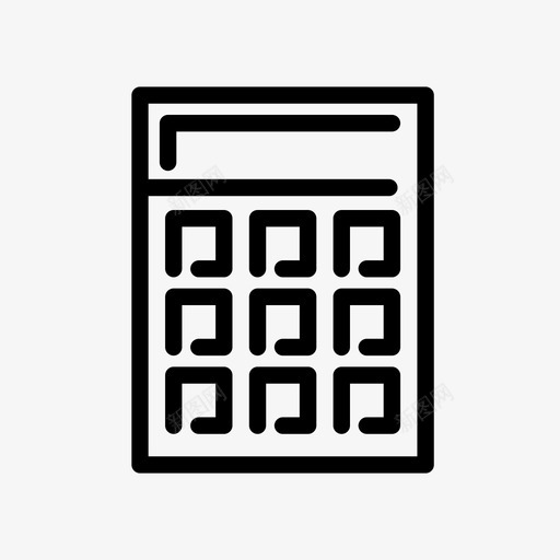 计算器会计清点钱图标svg_新图网 https://ixintu.com 会计 清点钱 计算器 财务 资产账户