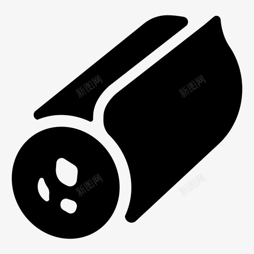 海藻卷食物米饭图标svg_新图网 https://ixintu.com 寿司 海藻卷 烧烤和火锅 米饭 食物