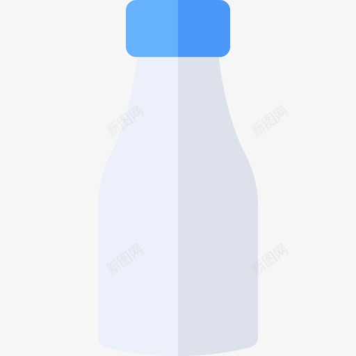 牛奶家庭用品7扁平图标svg_新图网 https://ixintu.com 家庭用品7 扁平 牛奶