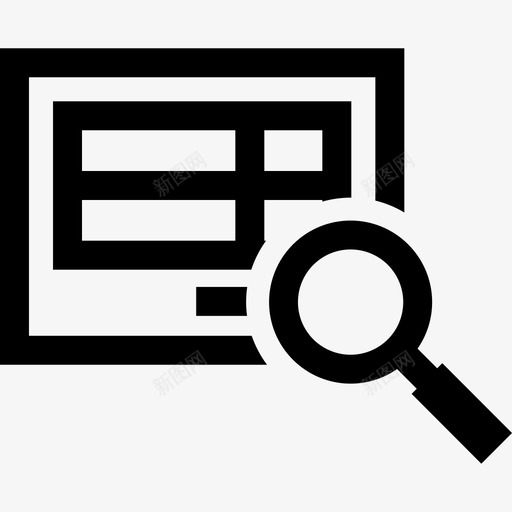 报表分析年度财务图标svg_新图网 https://ixintu.com 年度 报告 报表分析 财务 银行和财务概要