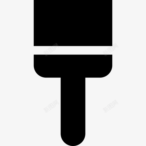 毛笔考古6填充图标svg_新图网 https://ixintu.com 填充 毛笔 考古6