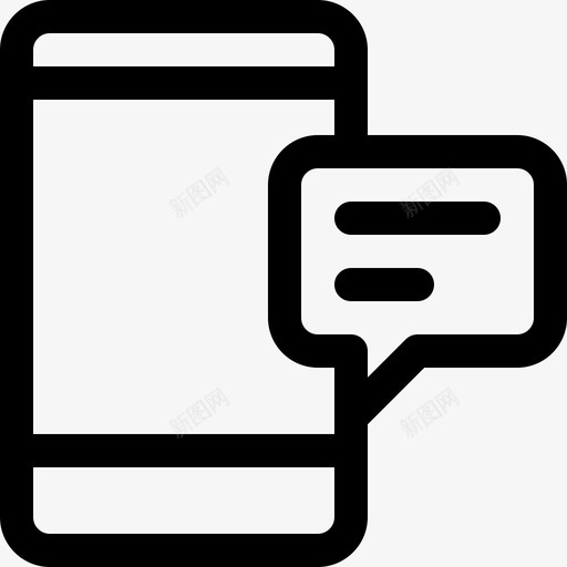 短信联系我们6直拨图标svg_新图网 https://ixintu.com 直拨 短信 联系我们6