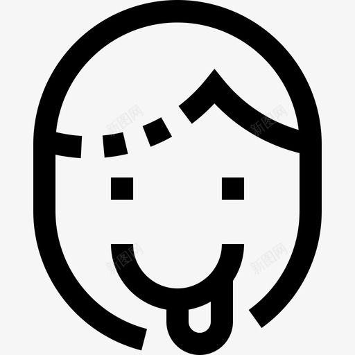 直言不讳用户和职业直截了当图标svg_新图网 https://ixintu.com 用户和职业 直截了当 直言不讳