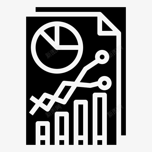图形业务统计图标svg_新图网 https://ixintu.com 业务 业务可靠 图形 统计