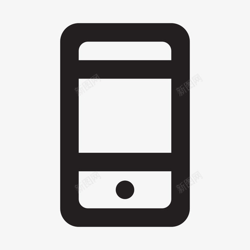 电话简单的一套图标svg_新图网 https://ixintu.com 电话 简单的一套