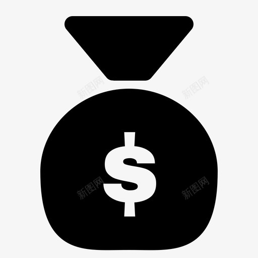 钱筹码硬币图标svg_新图网 https://ixintu.com 收益 硬币 筹码 网页搜索引擎优化单位 美元 钱