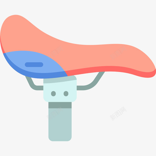 2号自行车平座图标svg_新图网 https://ixintu.com 2号自行车平座
