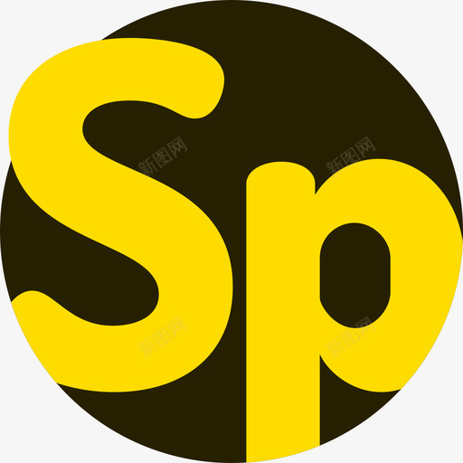 Sparkadobe徽标平面图标svg_新图网 https://ixintu.com Spark adobe徽标 平面