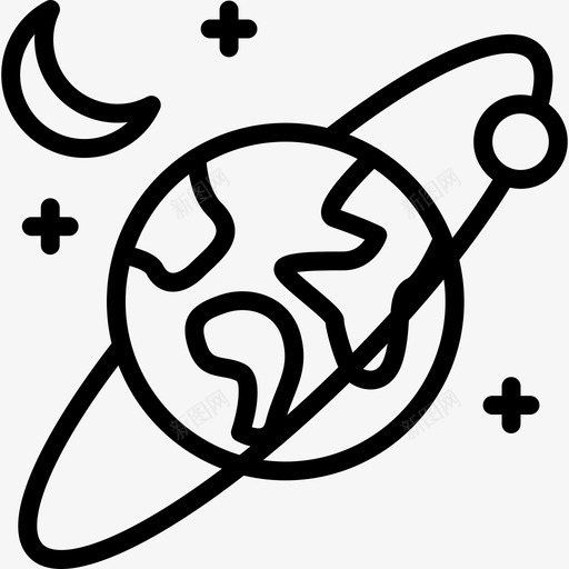 地球科学35线性图标svg_新图网 https://ixintu.com 地球 科学35 线性
