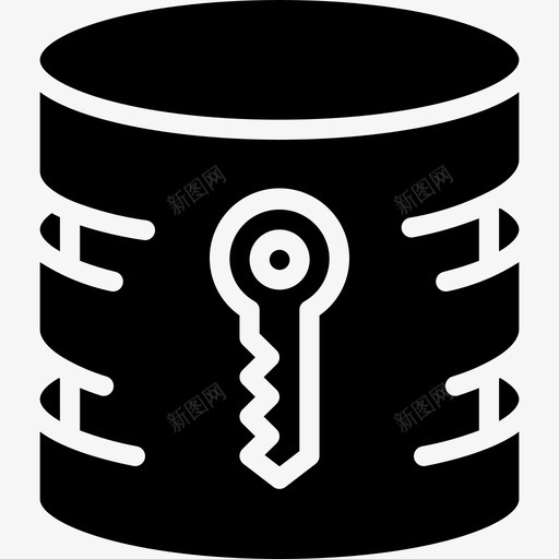服务器数据安全12填充图标svg_新图网 https://ixintu.com 填充 数据安全12 服务器