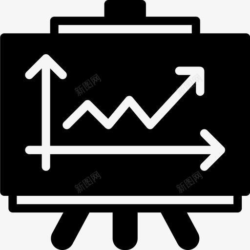 财务报表公司工作图标svg_新图网 https://ixintu.com 公司 办公室 工作 财务报表