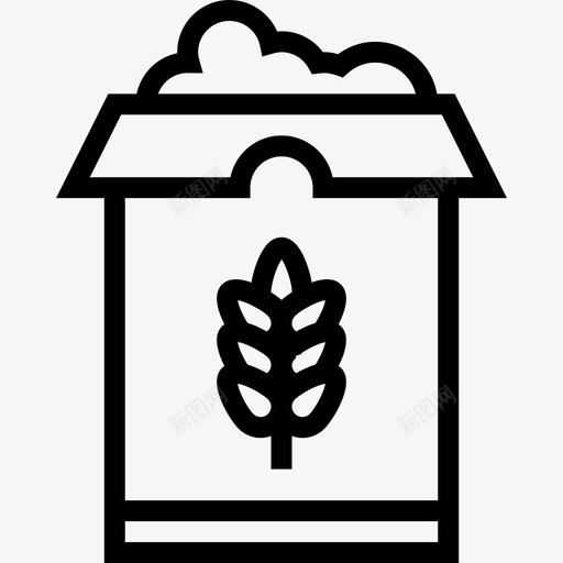 面粉快餐12直链图标svg_新图网 https://ixintu.com 快餐12 直链 面粉