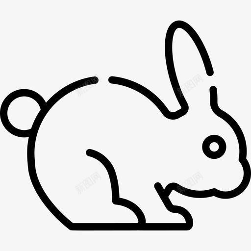 兔春16直系图标svg_新图网 https://ixintu.com 兔 春16 直系