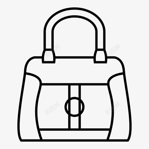 包时装手提包图标svg_新图网 https://ixintu.com 包 手提包 时装 钱包