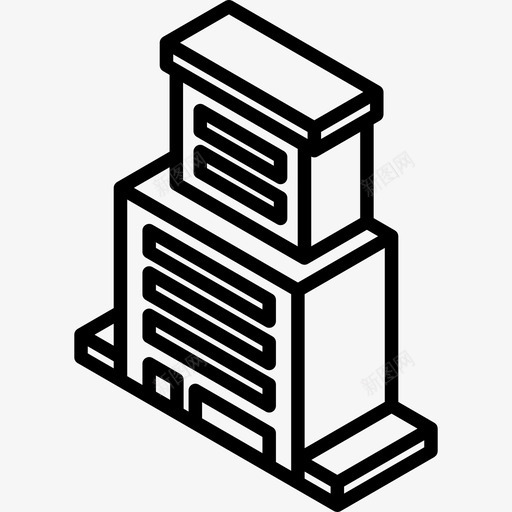 CondRealEstate60线性图标svg_新图网 https://ixintu.com Cond RealEstate60 线性