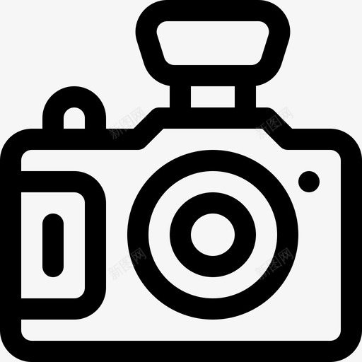 摄像机活动机构3线性图标svg_新图网 https://ixintu.com 摄像机 活动机构3 线性