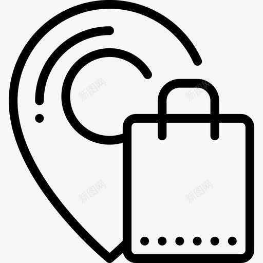 占位符方向gps图标svg_新图网 https://ixintu.com gps 位置 占位符 圆线图标导航地图 导航 导航器 方向