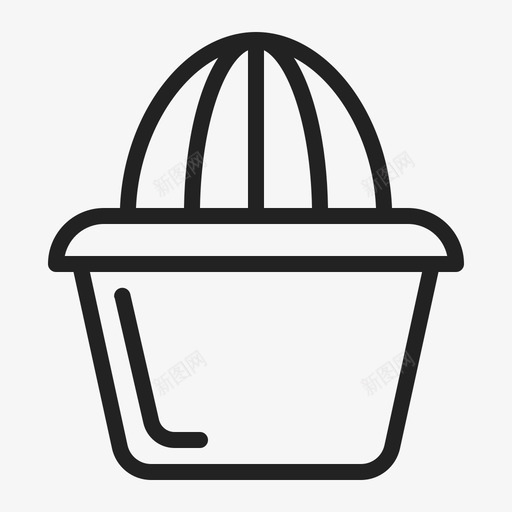 橙汁榨汁机饮料厨房图标svg_新图网 https://ixintu.com 厨房 橙汁榨汁机 餐厅 饮料