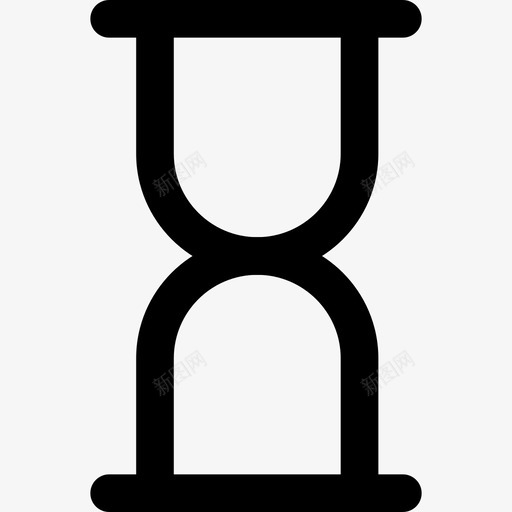 沙漏发育26线形图标svg_新图网 https://ixintu.com 发育26 沙漏 线形