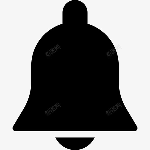 铃声拍板乐器图标svg_新图网 https://ixintu.com 乐器 基本实体图标 声音 拍板 通知 铃声