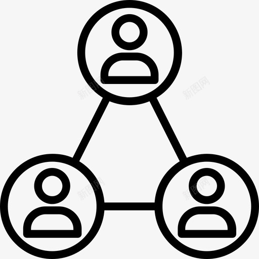 团队合作商务和财务28分浅色图标svg_新图网 https://ixintu.com 商务和财务28分 团队合作 浅色