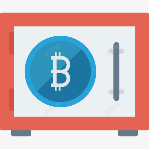 Safebox比特币区块链加密货币扁平图标svg_新图网 https://ixintu.com Safebox 扁平 比特币区块链加密货币