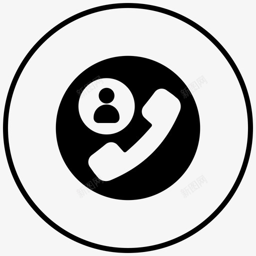 呼叫支持呼叫中心顾问图标svg_新图网 https://ixintu.com 呼叫中心 呼叫支持 呼叫支持圈 客户服务 联系人 顾问