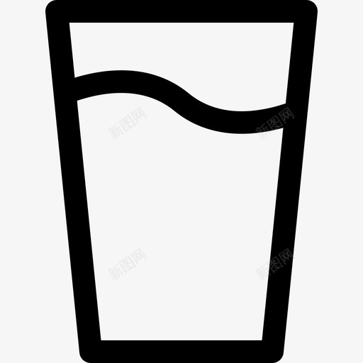 水杯饮料4线性图标svg_新图网 https://ixintu.com 水杯 线性 饮料4