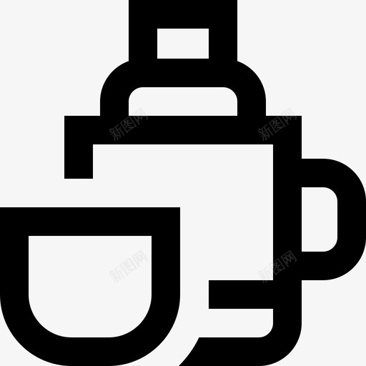 Thermo行程78轮廓图标svg_新图网 https://ixintu.com Thermo 行程78 轮廓