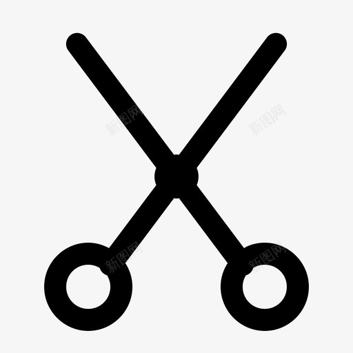 剪刀刀片剪图标svg_新图网 https://ixintu.com 刀片 剪 剪刀 厨房2 头发 纸张
