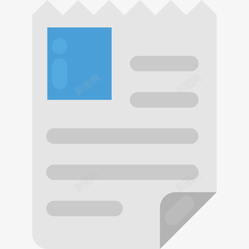 发票购物和商务21平图标svg_新图网 https://ixintu.com 发票 平 购物和商务21