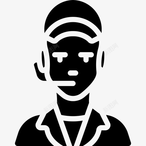 职员职业7已满图标svg_新图网 https://ixintu.com 已满 职业7 职员