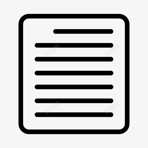 信息类型-文本svg_新图网 https://ixintu.com 信息类型-文本