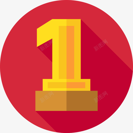 奖杯21个奖项扁平图标svg_新图网 https://ixintu.com 21个奖项 奖杯 扁平