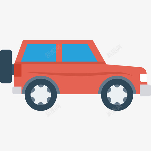 吉普车42号运输机平车图标svg_新图网 https://ixintu.com 42号运输机 吉普车 平车