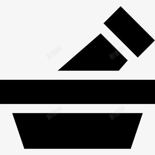 砂浆化学14填充图标svg_新图网 https://ixintu.com 化学14 填充 砂浆